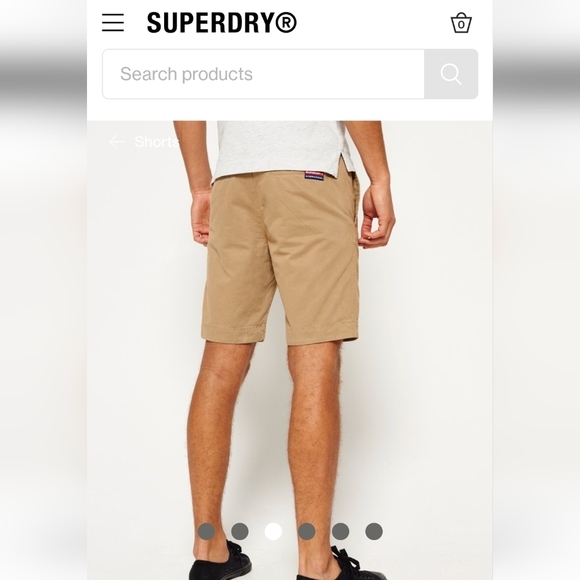 Superdry men's Chino Shorts size 40, 9" inseam - Picture 9 of 14